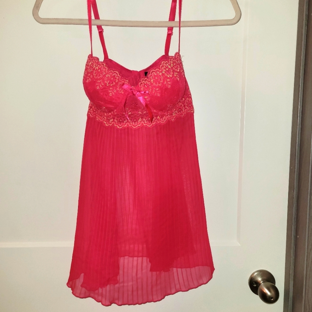Victorias Secret pink nightie size 36C